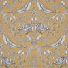 yellow animal cotton fabric from Utopia