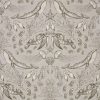black-grey animal cotton fabric from Utopia