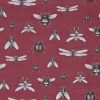 red animal cotton fabric from Utopia