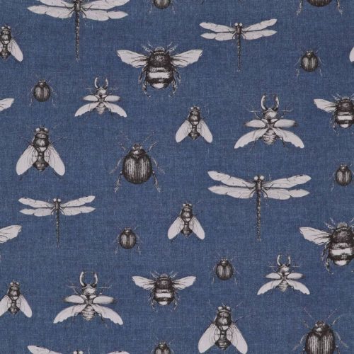 Entomology Fabric - 5 by blue animal cotton fabric from Utopia