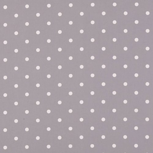 Dotty Fabric - Smoke by black-grey spotted cotton fabric from Studio G