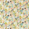 multicolour botanical cotton fabric from Scion