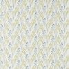 black-grey botanical embroideried fabric from Scion