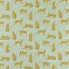 brown animal cotton fabric from Scion