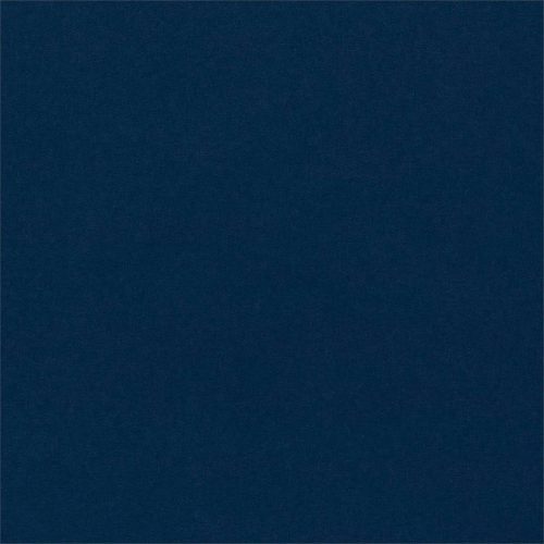 Dorton Fabric - Royal by blue plain velvet-chenille fabric from Sanderson