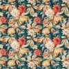 multicolour botanical velvet-chenille fabric from Sanderson