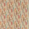 multicolour botanical linen fabric from Sanderson