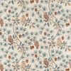 blue animal cotton fabric from Sanderson