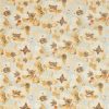 yellow botanical cotton fabric from Sanderson
