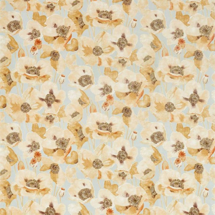 Embleton Fabric - Sienna / Dove swatch