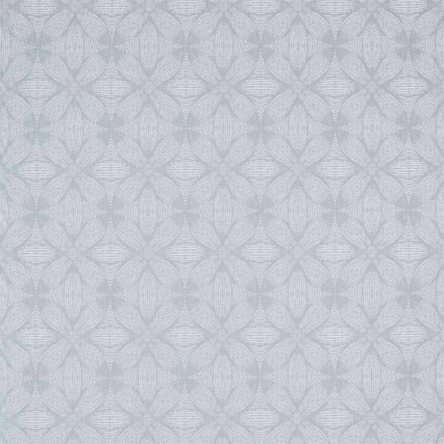 Sycamore Weave Fabric - Mist by blue geometric jacquard fabric from Sanderson