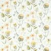 multicolour botanical cotton fabric from Sanderson