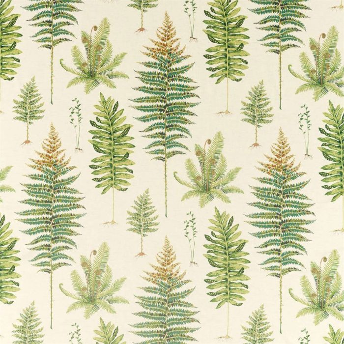 Fernery Fabric - Olive swatch