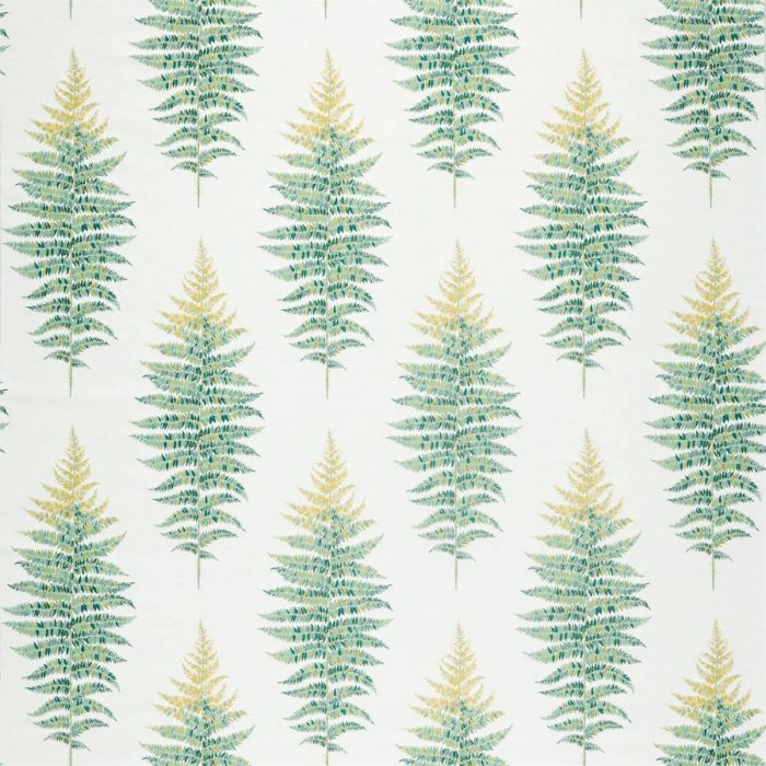 Fernery Weave Fabric - Botanical Green swatch