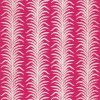 red botanical jacquard fabric from Sanderson