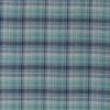 blue checked woolen fabric from Sanderson