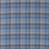 blue checked woolen fabric from Sanderson