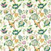 multicolour botanical printed fabric from Sanderson