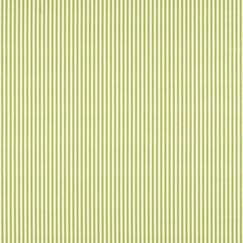 Pinetum Stripe Fabric - Sap Green by green striped cotton fabric from Sanderson
