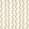 white striped cotton fabric from Sanderson