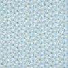 blue botanical cotton fabric from Sanderson