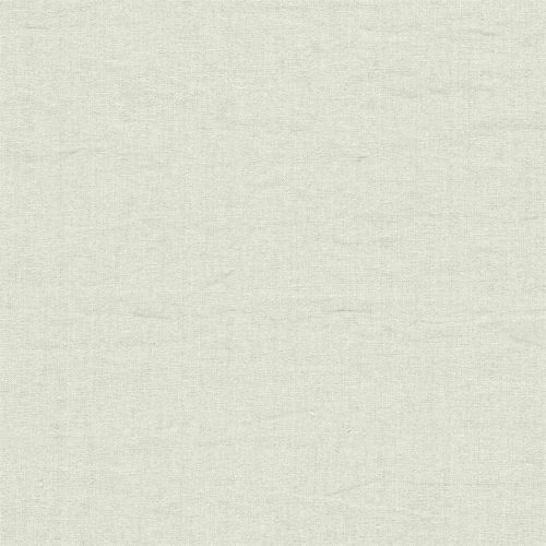Rue Linen Fabric - Calico by black-grey plain woven fabric from Sanderson