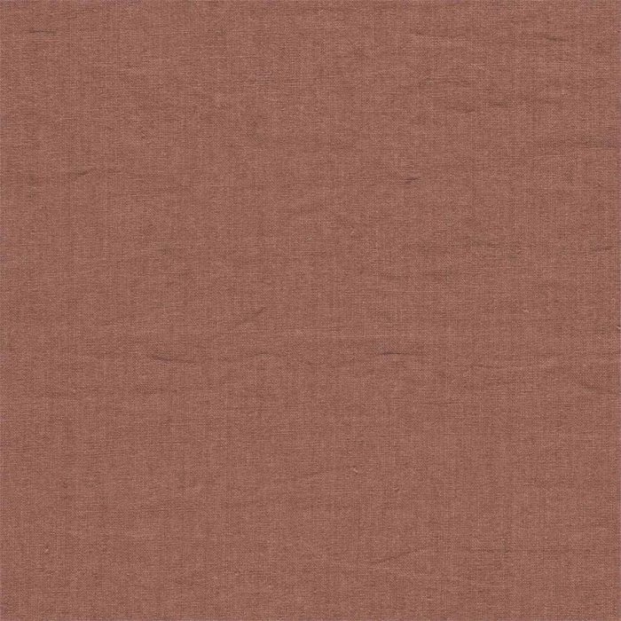 Rue Linen Fabric - Peach swatch
