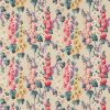 multicolour botanical linen fabric from Sanderson