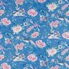 blue animal cotton fabric from Sanderson