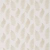 white botanical embroideried fabric from Sanderson