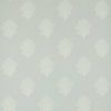 blue botanical embroideried fabric from Sanderson