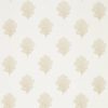 white botanical embroideried fabric from Sanderson