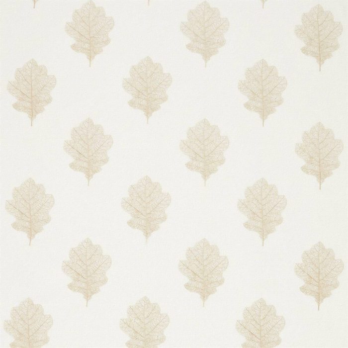 Oak Filigree Fabric - Milk swatch