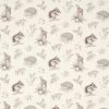 neutral animal linen fabric from Sanderson