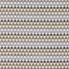 black-grey geometric woven fabric from Romo