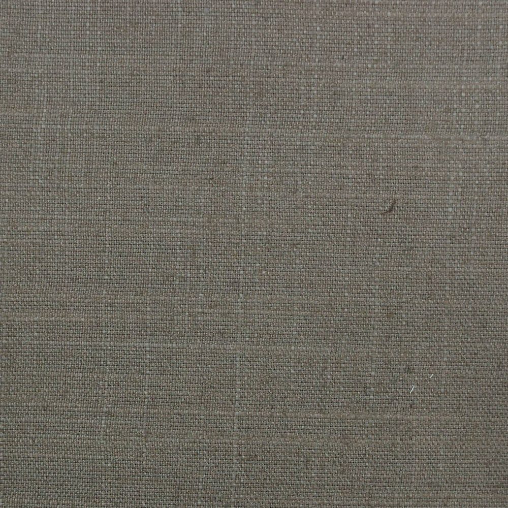 Asuri Fabric - Antler by black-grey plain linen fabric from Romo