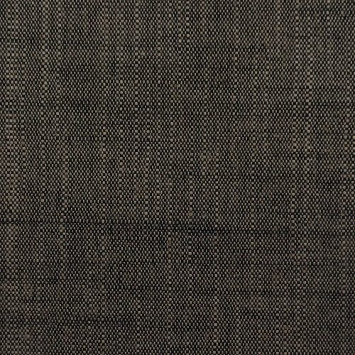 Asuri Fabric - Java by black-grey plain linen fabric from Romo