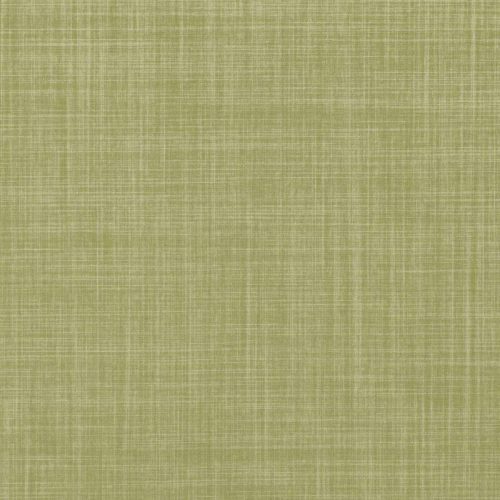 Dune Fabric - Willow by green plain cotton fabric from Romo