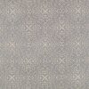 black-grey botanical jacquard fabric from Romo