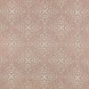 pink botanical jacquard fabric from Romo