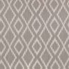 black-grey geometric jacquard fabric from Romo