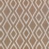 brown geometric jacquard fabric from Romo