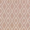 pink geometric jacquard fabric from Romo