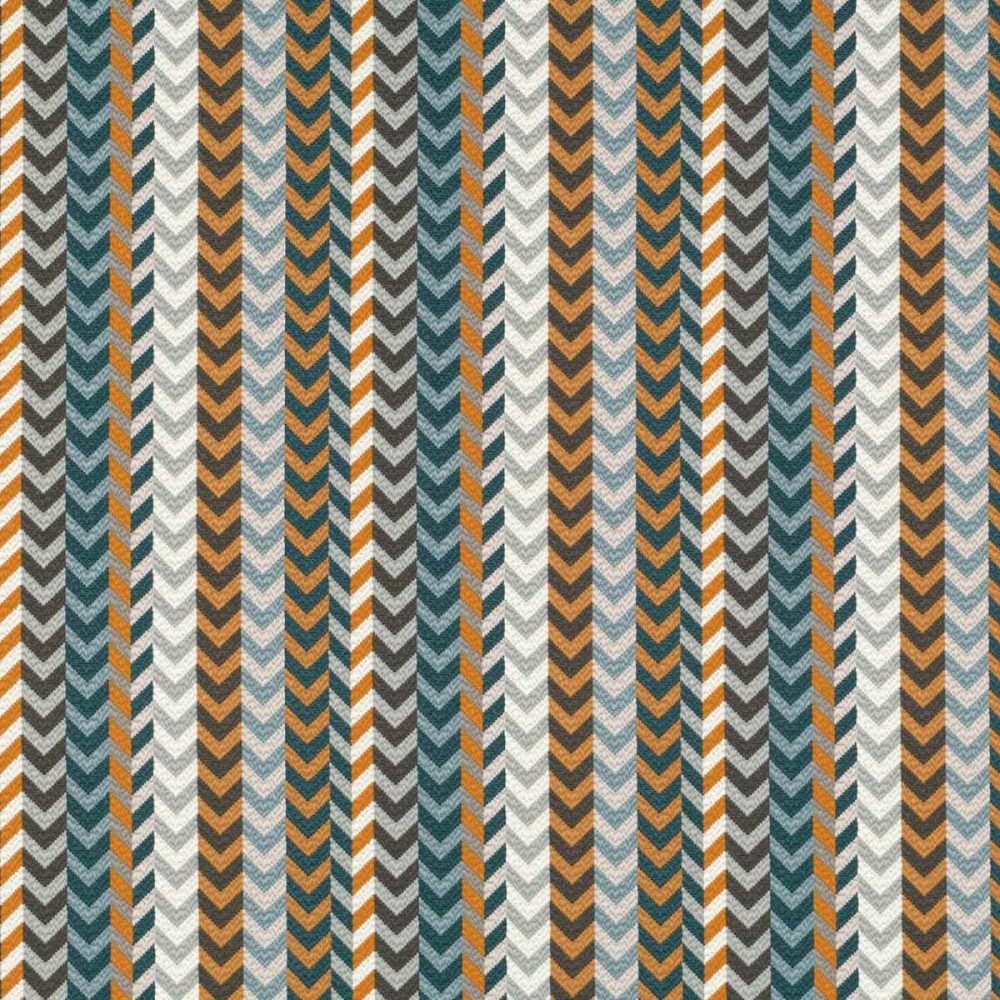 brown geometric woven fabric from Romo
