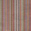 multicolour striped velvet-chenille fabric from Romo