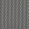 black-grey geometric woven fabric from Romo