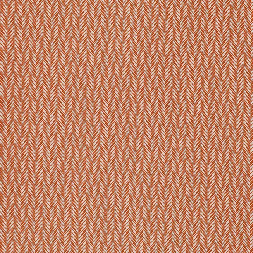 Oxana Fabric - Saffron by orange geometric woven fabric from Romo