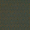 black-grey geometric velvet-chenille fabric from Romo