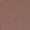 black-grey geometric velvet-chenille fabric from Romo