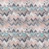 multicolour geometric jacquard fabric from Romo